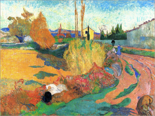 Poster Landscape near Arles