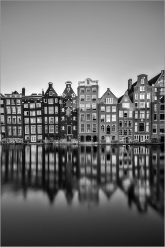 Poster Damrak Amsterdam