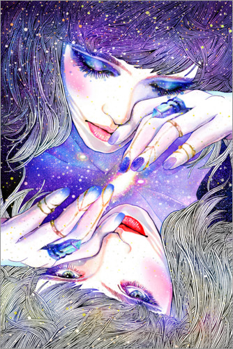 Plakat Andromedagalaksen