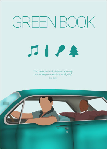 Poster Green Book – Eine besondere Freundschaft (englisch)