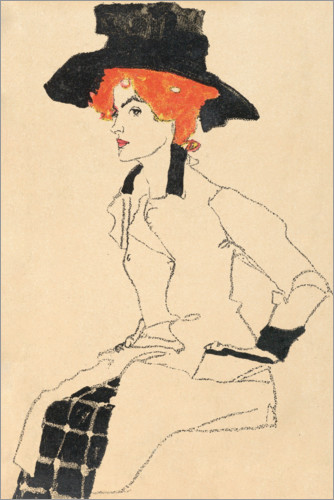 Poster Portrait of a woman