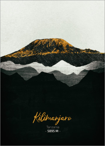 Poster Kilimandscharo