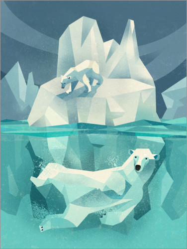 Poster Eisbären