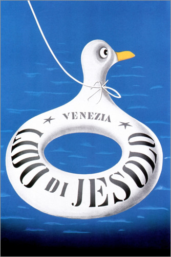 Poster Lido di Jesolo, Venice, Italy