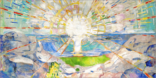 Poster Die Sonne (Detail)