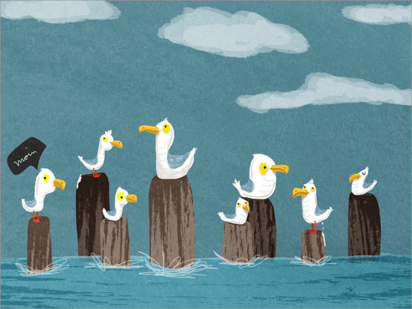 Plakat Seagulls Gang