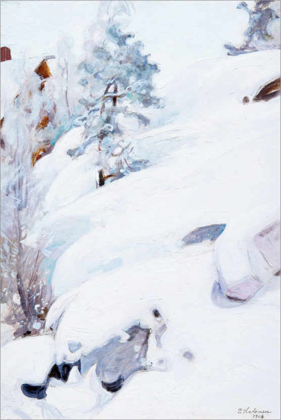 Poster Vinterlandskap