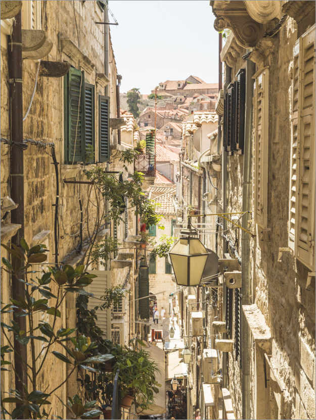 Plakat Ulice Dubrovnika
