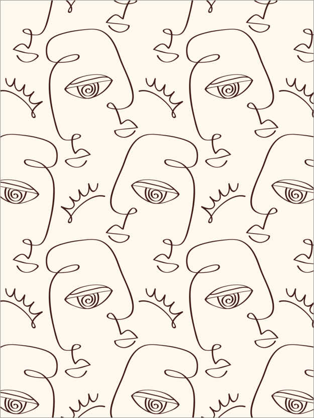Poster Faces II