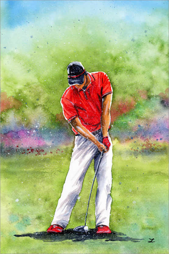 Poster Golfzeit