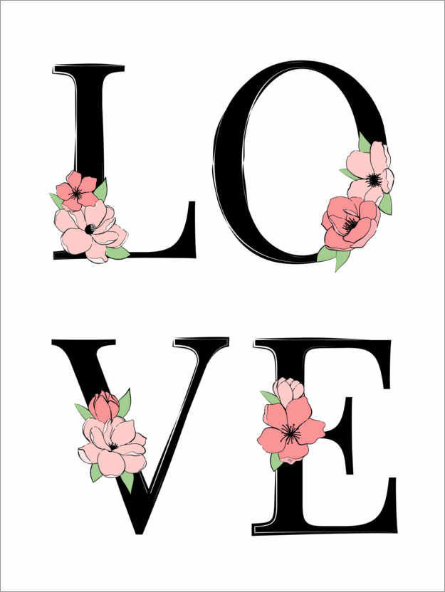 Plakat Blooming Love