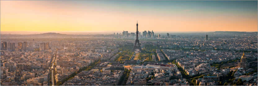Póster París con la torre eiffel