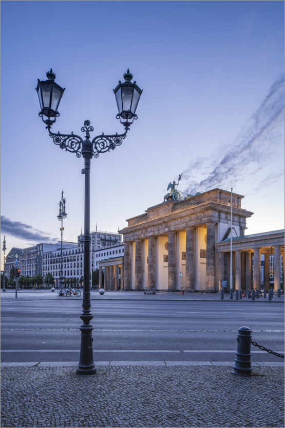 Poster Brandenburger Tor am Platz des 18. März