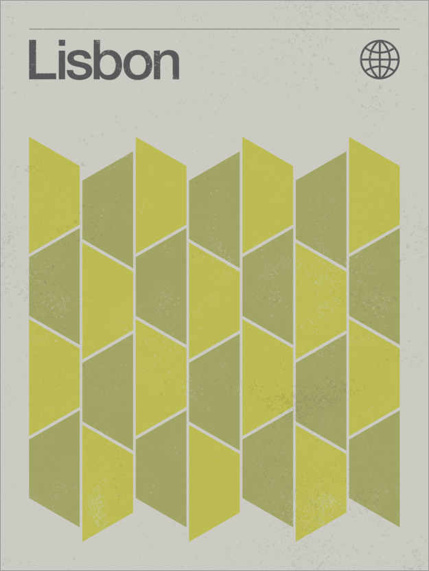 Poster Lissabon