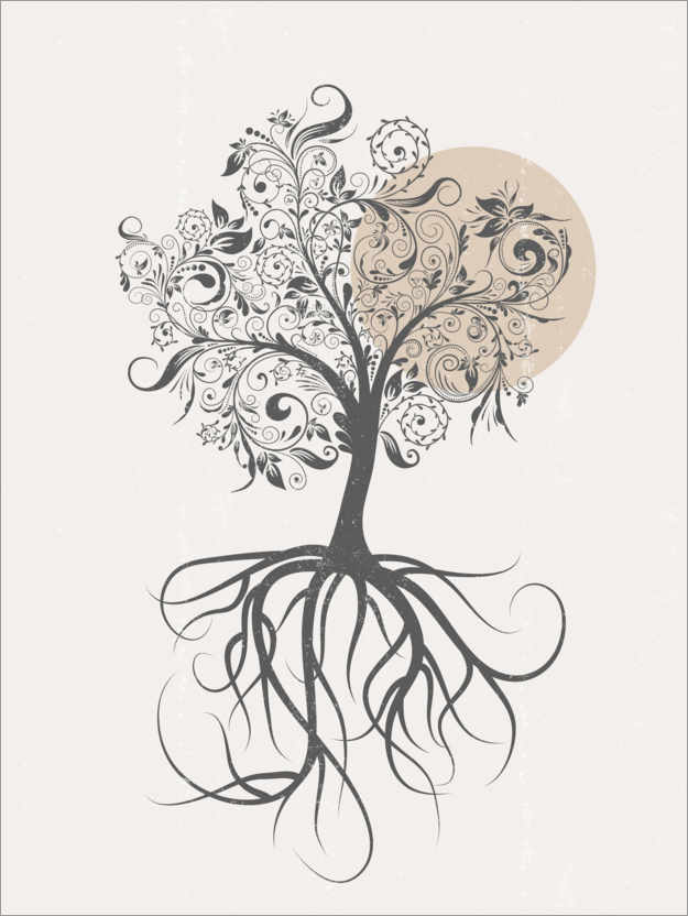 Poster Baum des Lebens