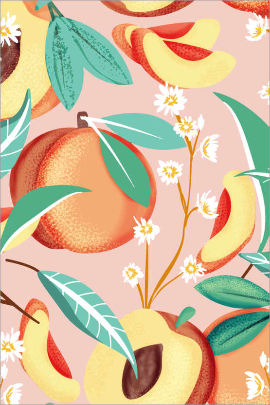 Plakat Peach Season