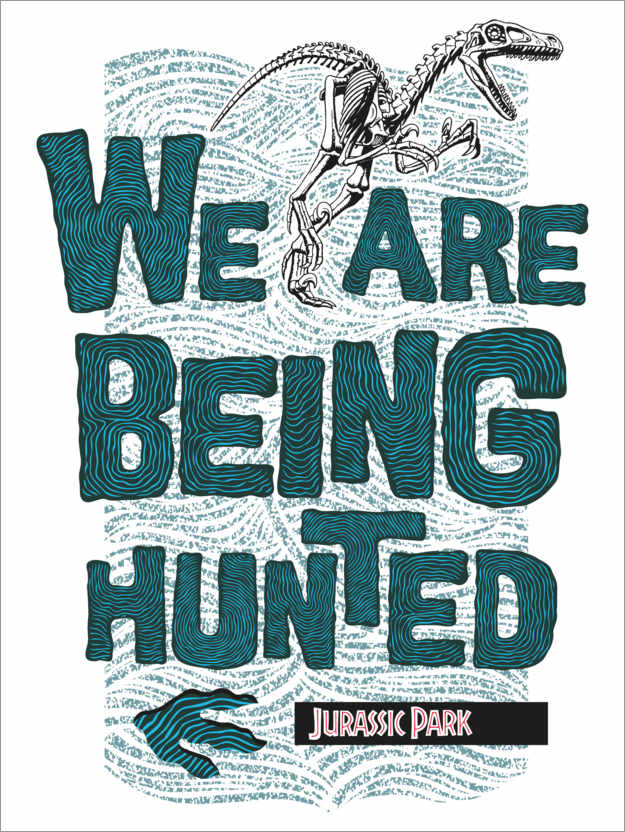 Póster We are being hunted