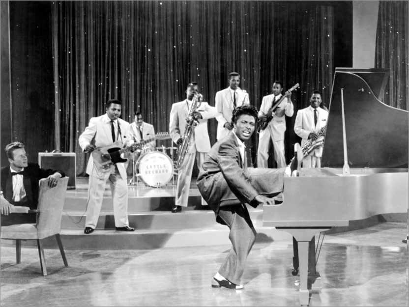 Poster The girl can't help it - Little Richard & Band