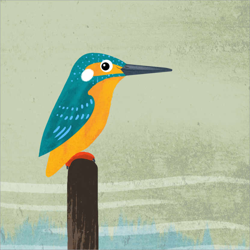 Plakat Kingfisher