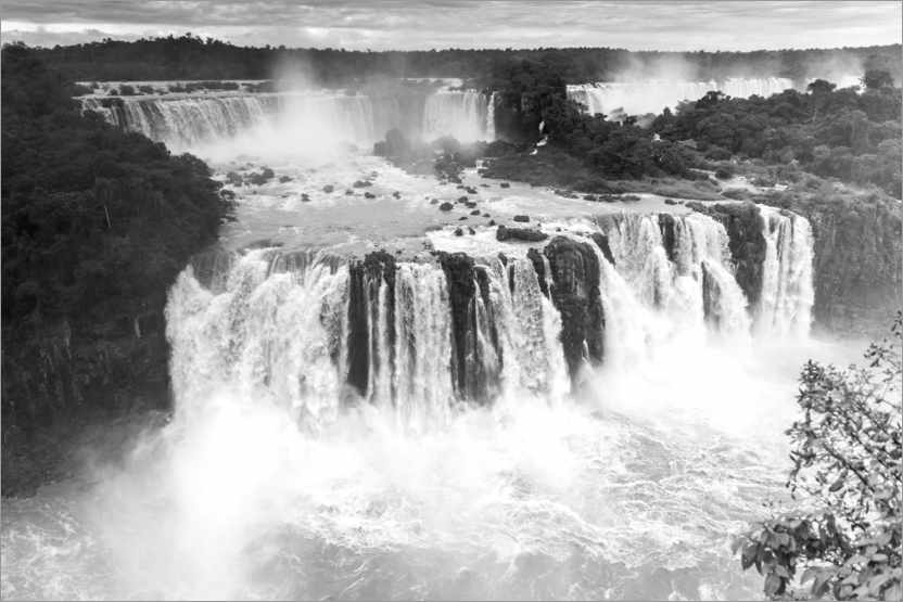 Plakat Iguazu falls