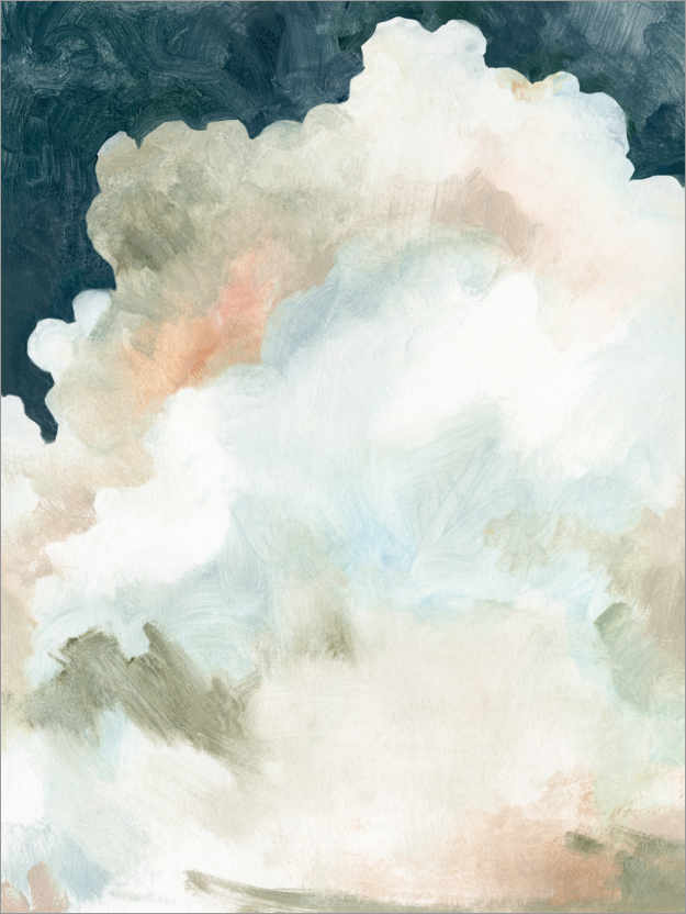 Poster Dunkler Cumulus