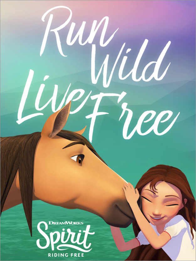 Poster Run wild - live free
