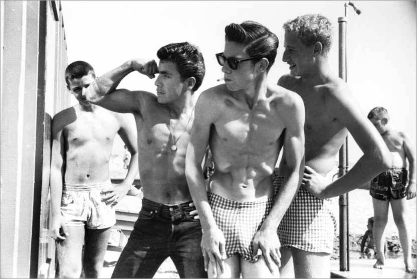 Póster En la playa