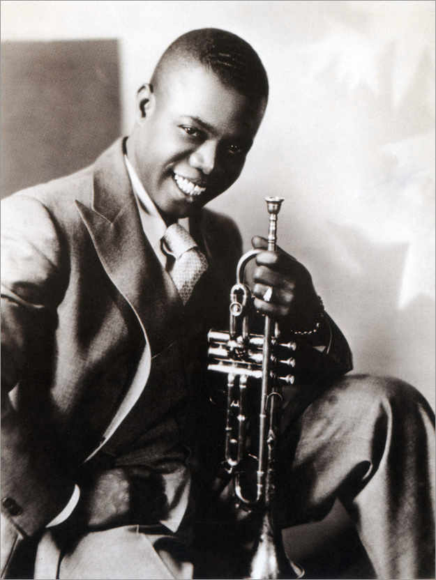 Póster Louis Armstrong