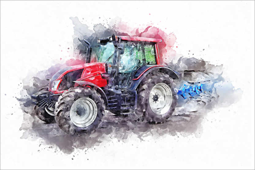 Póster Tractor II