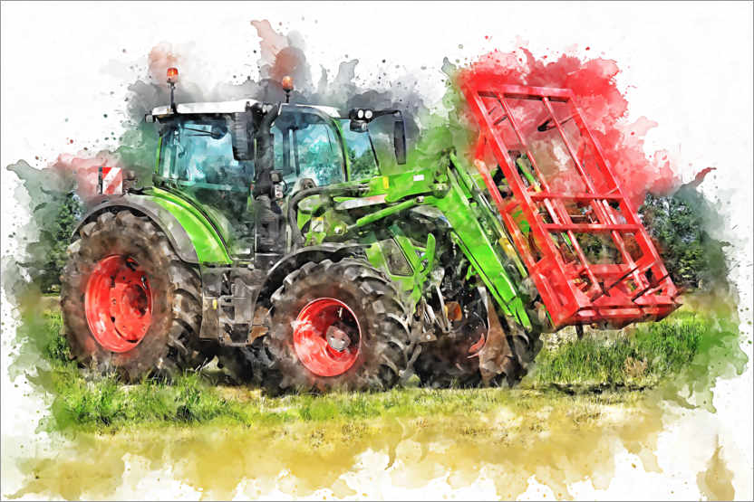 Poster Tractor III