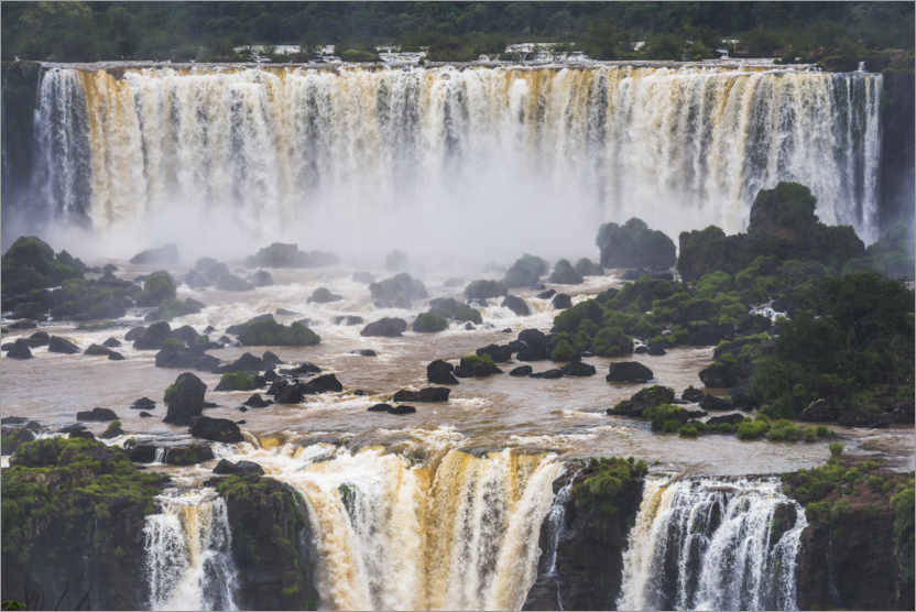 Plakat Iguazu waterfall in Argentina