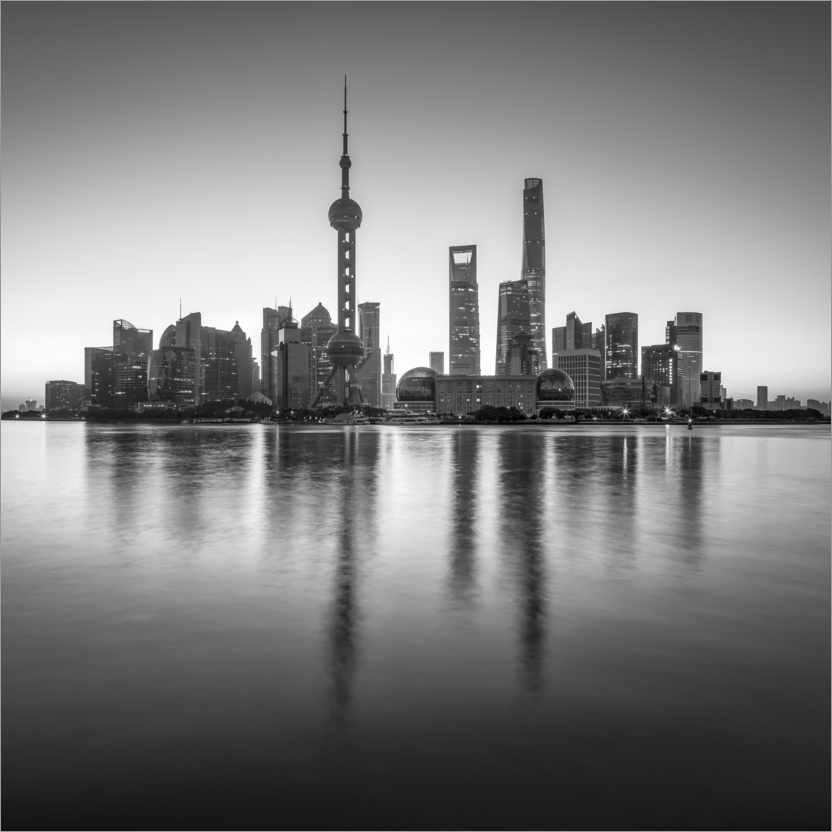 Poster Skyline de Shanghai