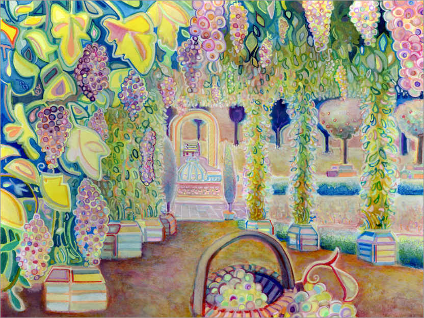Poster Vineyard II