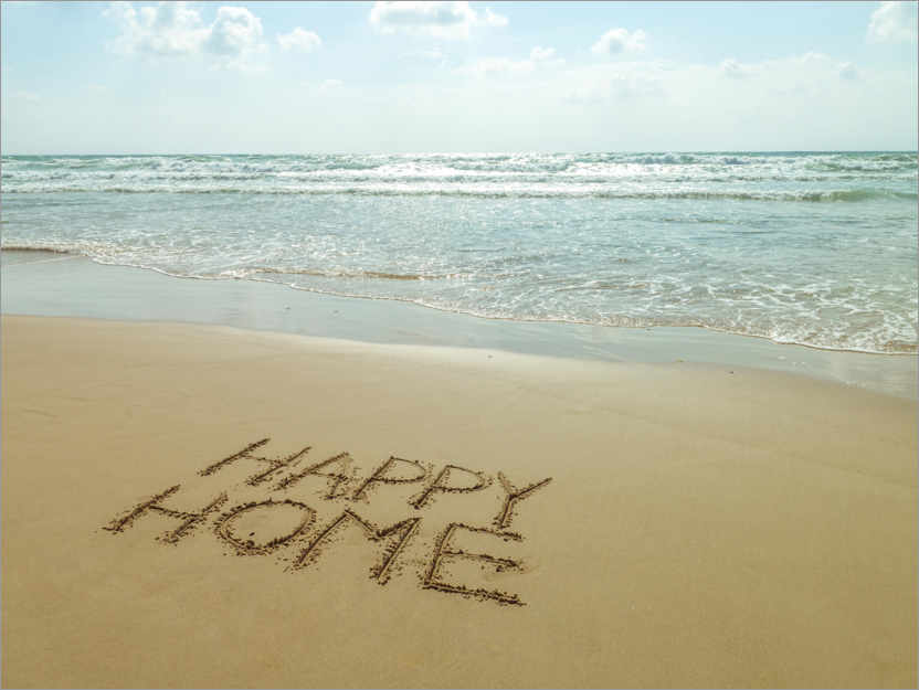 Póster Happy Home