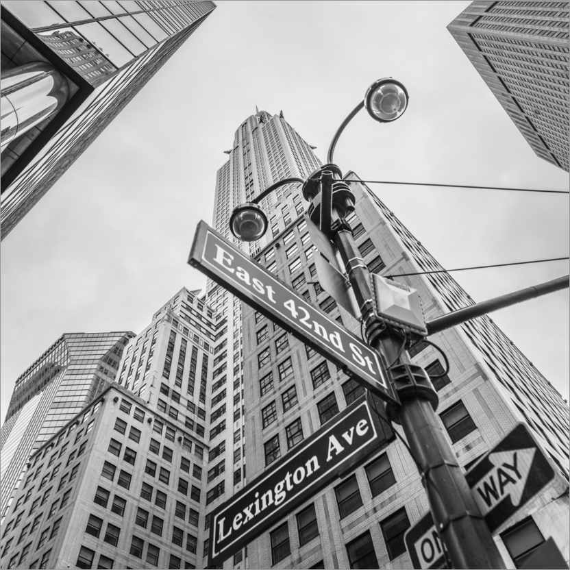 Póster Lexington Ave - East 42nd St