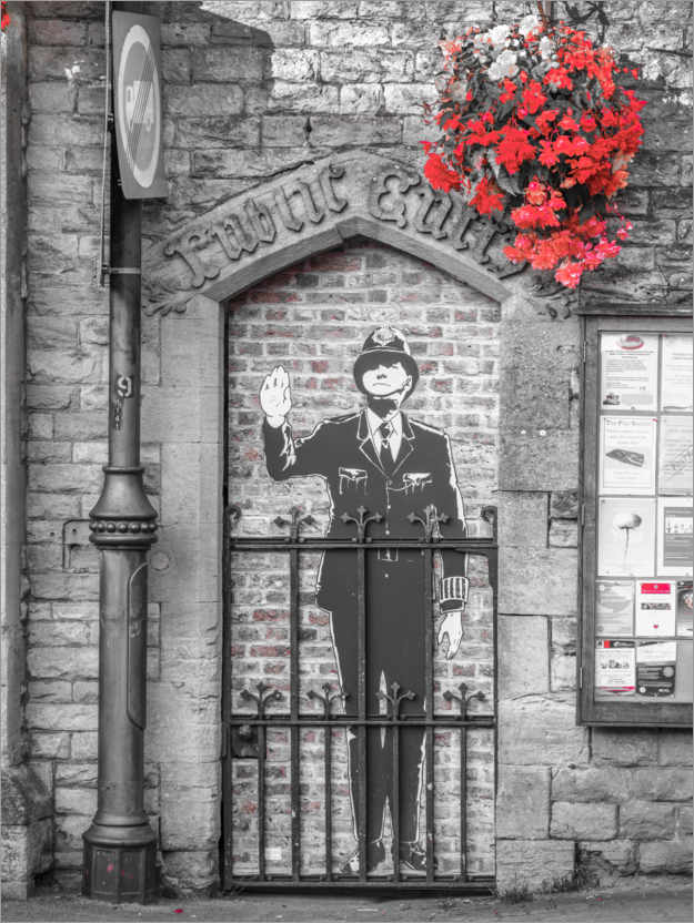 Póster Arte mural en Tetbury