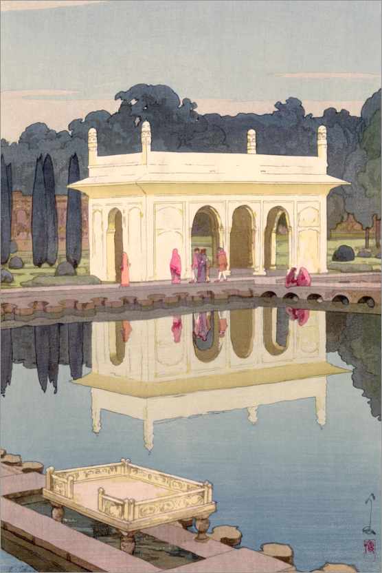Póster Jardín Shalimar, Lahore