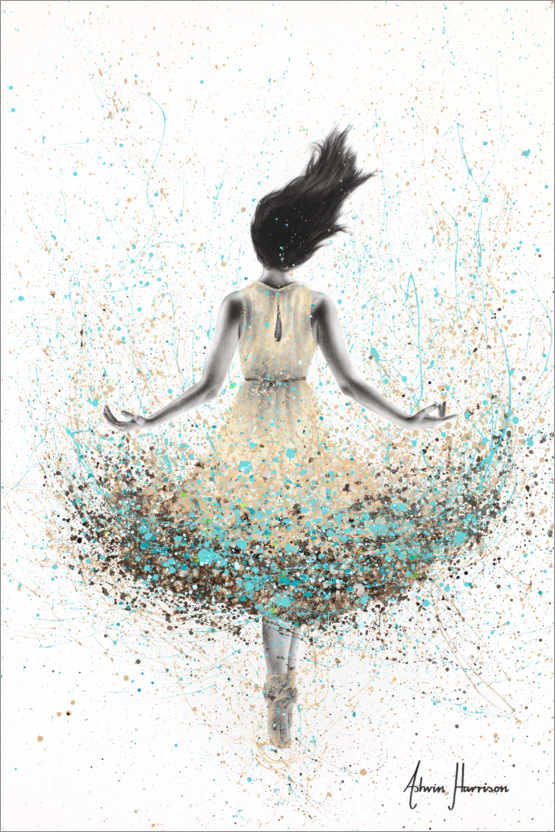 Poster Wheat River Ballerina