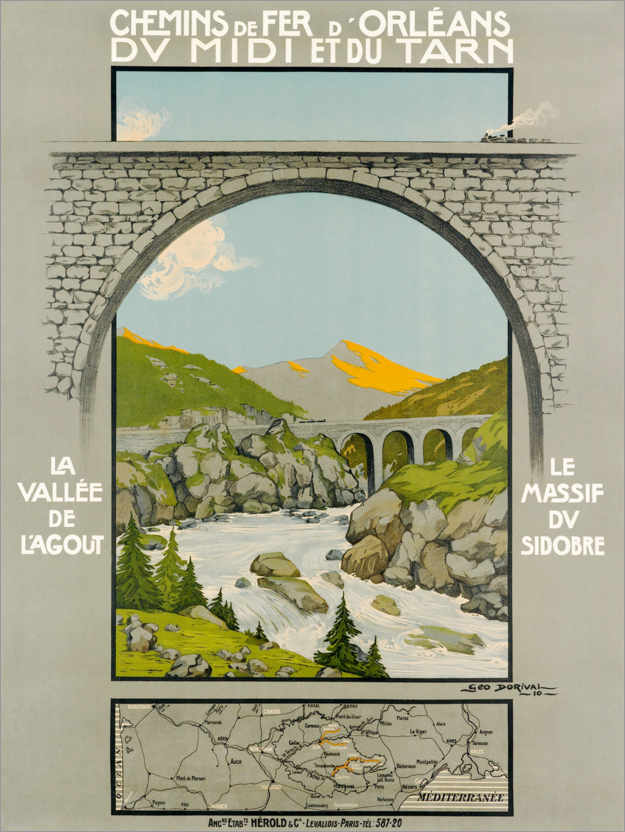 Poster Orléans du Midi