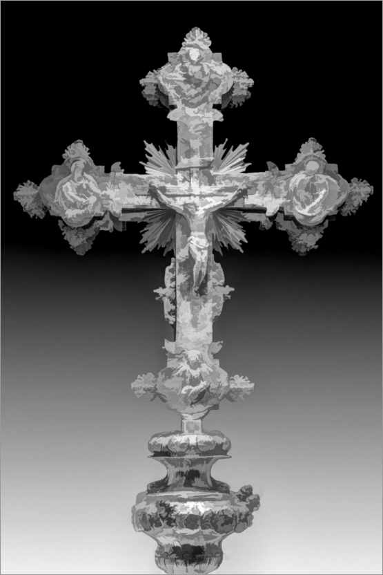 Poster Orthodoxes christliches Kreuz