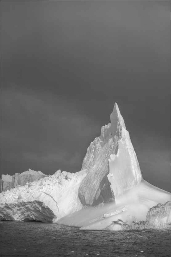 Poster Einsamer Eisberg