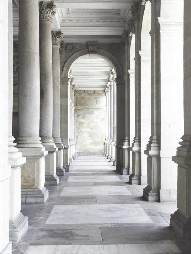 Poster Colonnade in Karlovy Vary