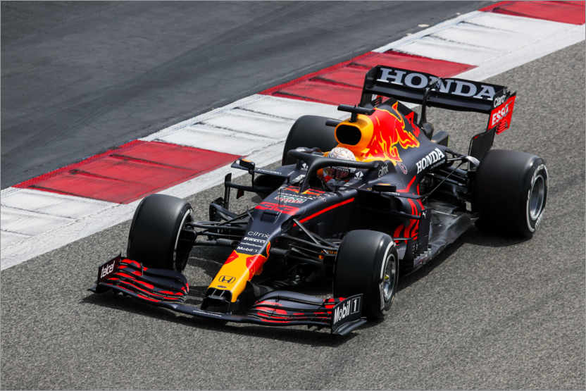 Plakat Max Verstappen, Red Bull Racing