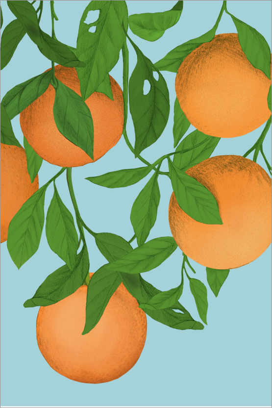 Poster Orangen
