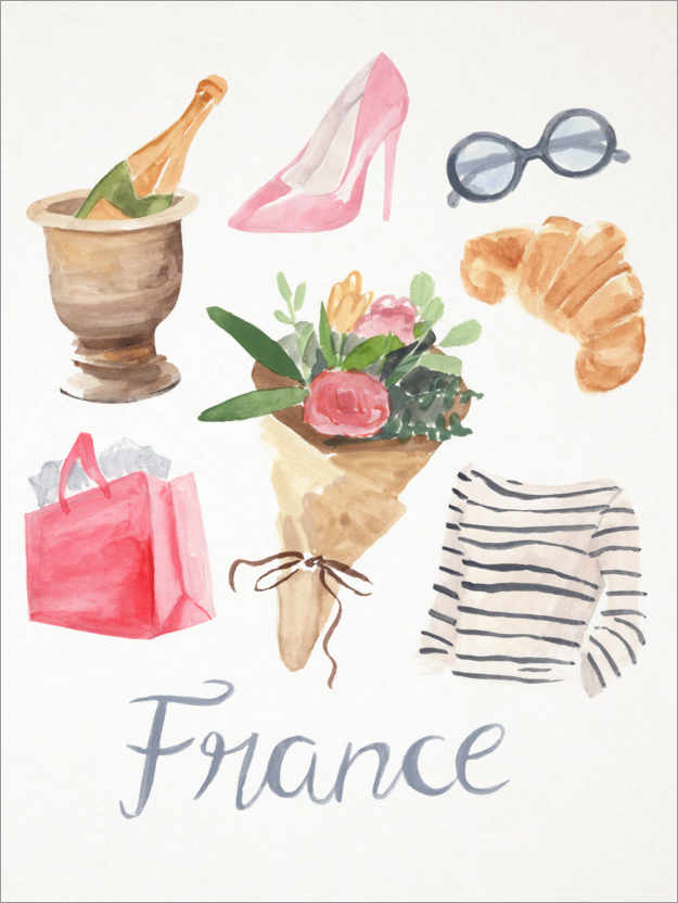 Poster Paris Essentials II
