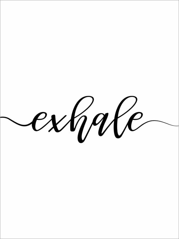 Poster Exhale