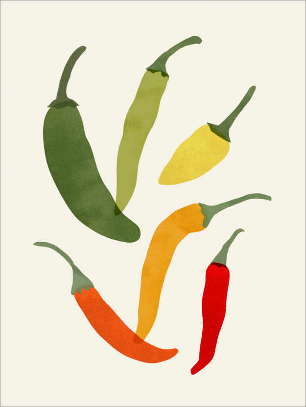 Poster Organic Veg X