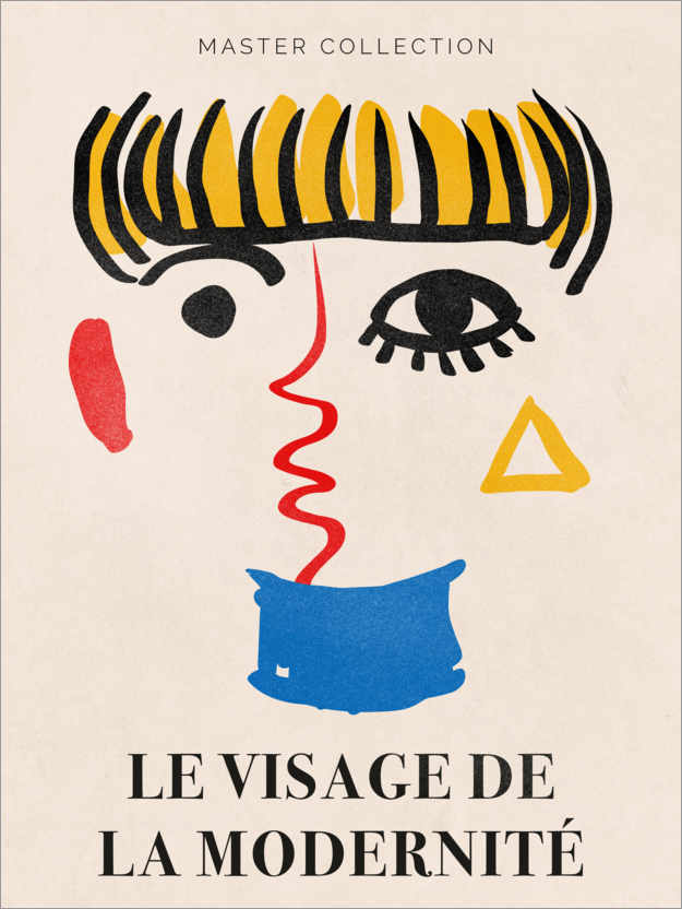 Poster Le Visage de la modernité I