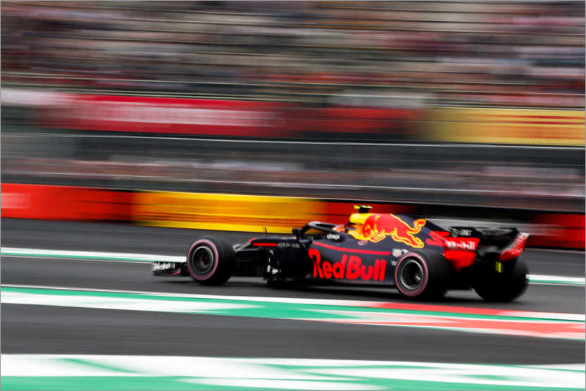 Poster Mexican GP: Max Verstappen, Red Bull Racing, Formula 1, 2021