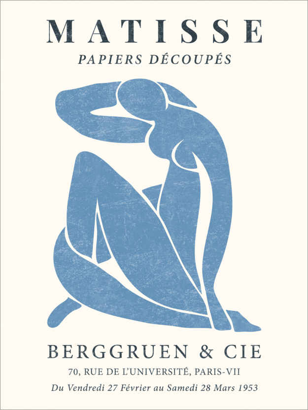Poster Matisse Berggruen & cie